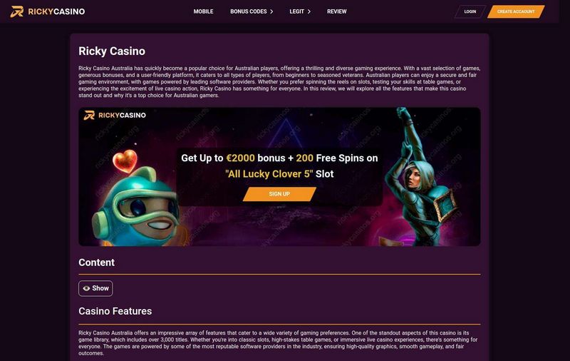 Ricky Casino – Bewertung: Lohnt sich ein Besuch bei Ricky Casino? Ricky Casino – Bewertung: Lohnt sich ein Besuch bei Ricky Casino?