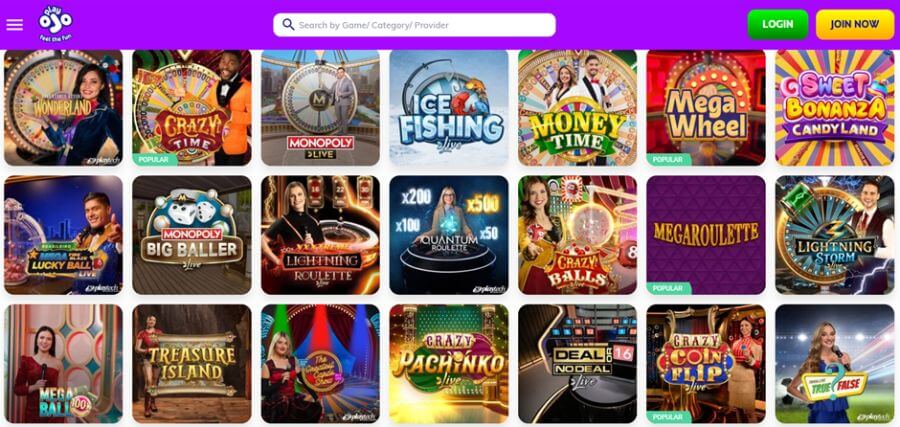 Oplev Spændingen hos Play OJO Casino 1018681207